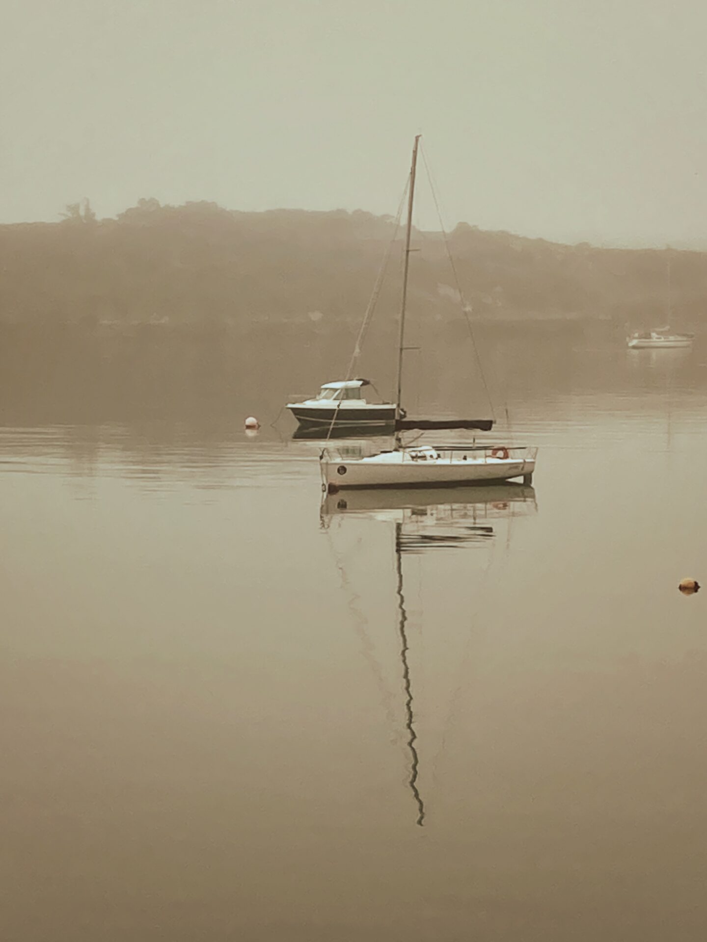 Boat at dawn