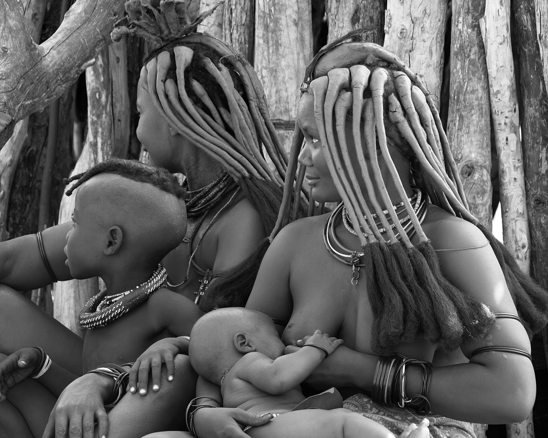 Young Ovahimba Mothers