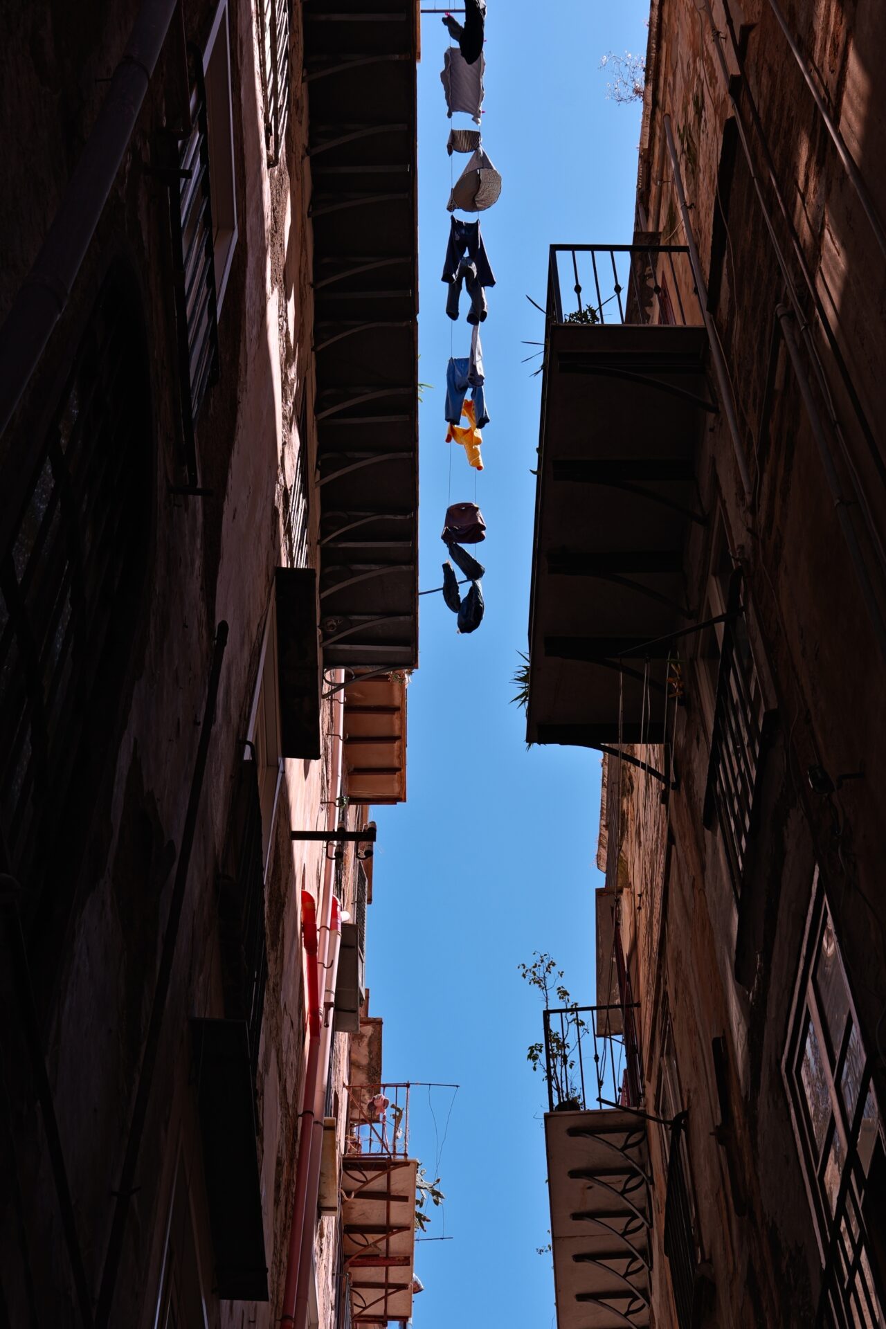 Escape towards the sky