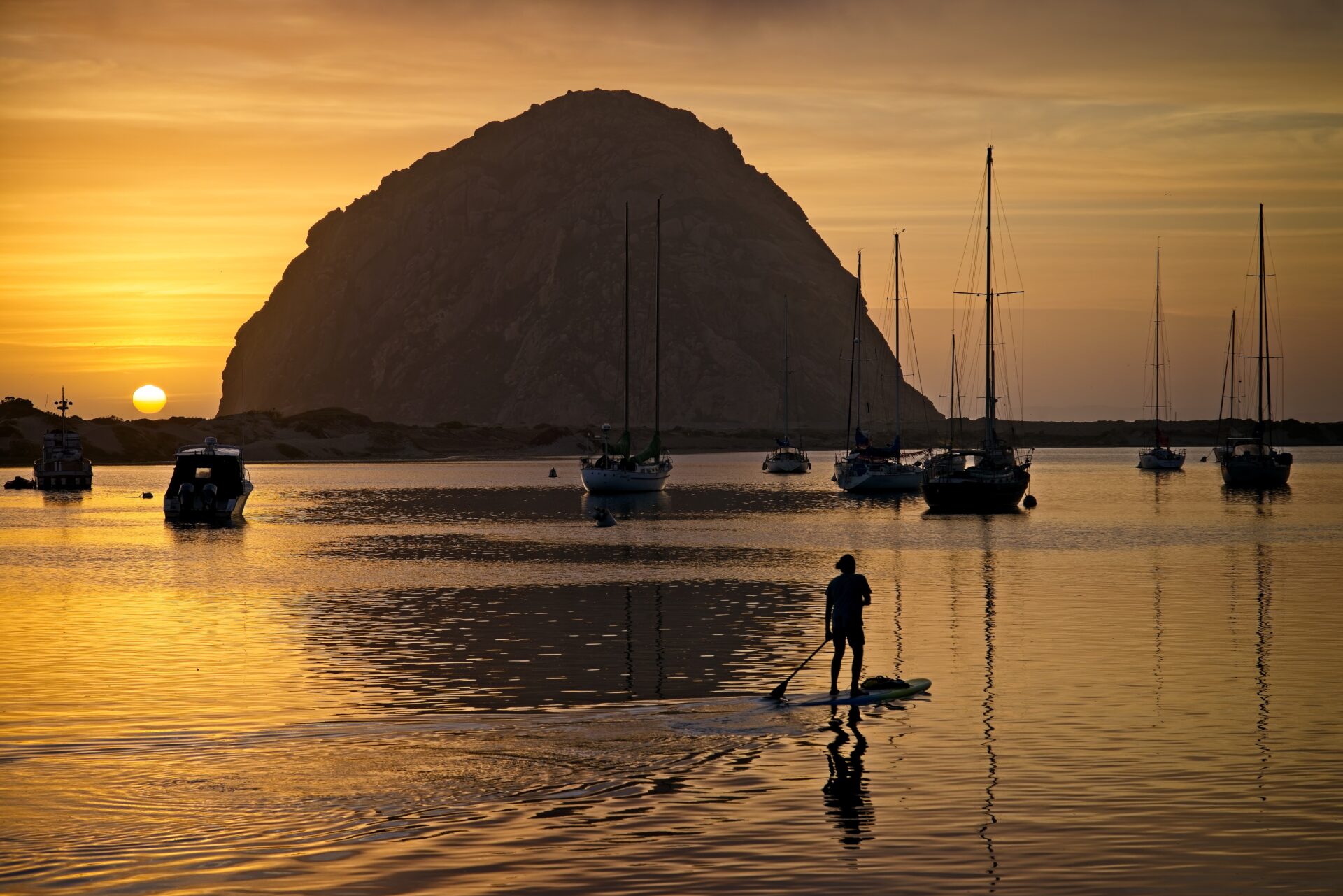 Paddle Board Sunset