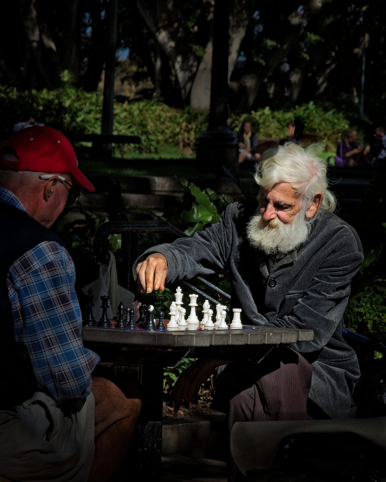 Chess in the park