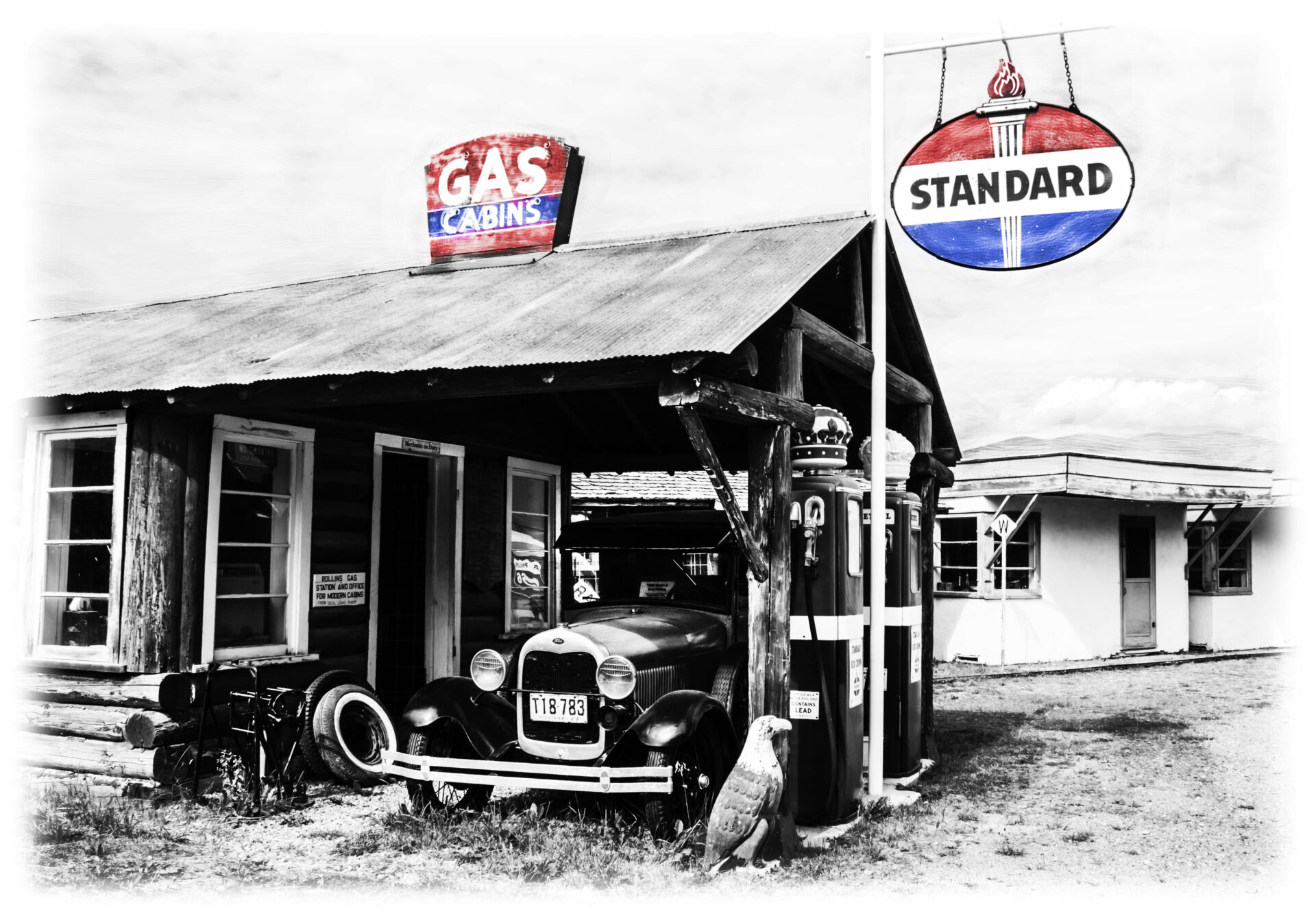Gas Station from the past