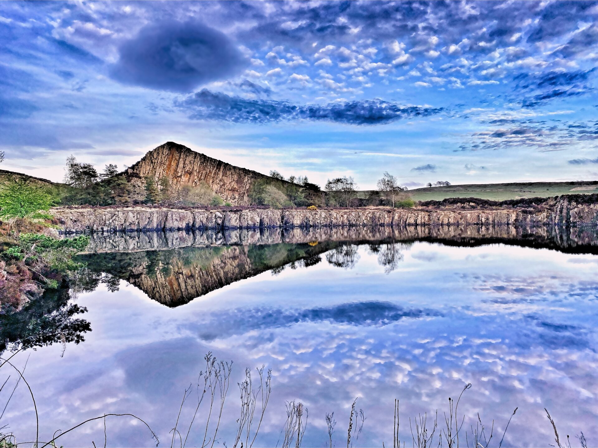 Scarred History Reflected