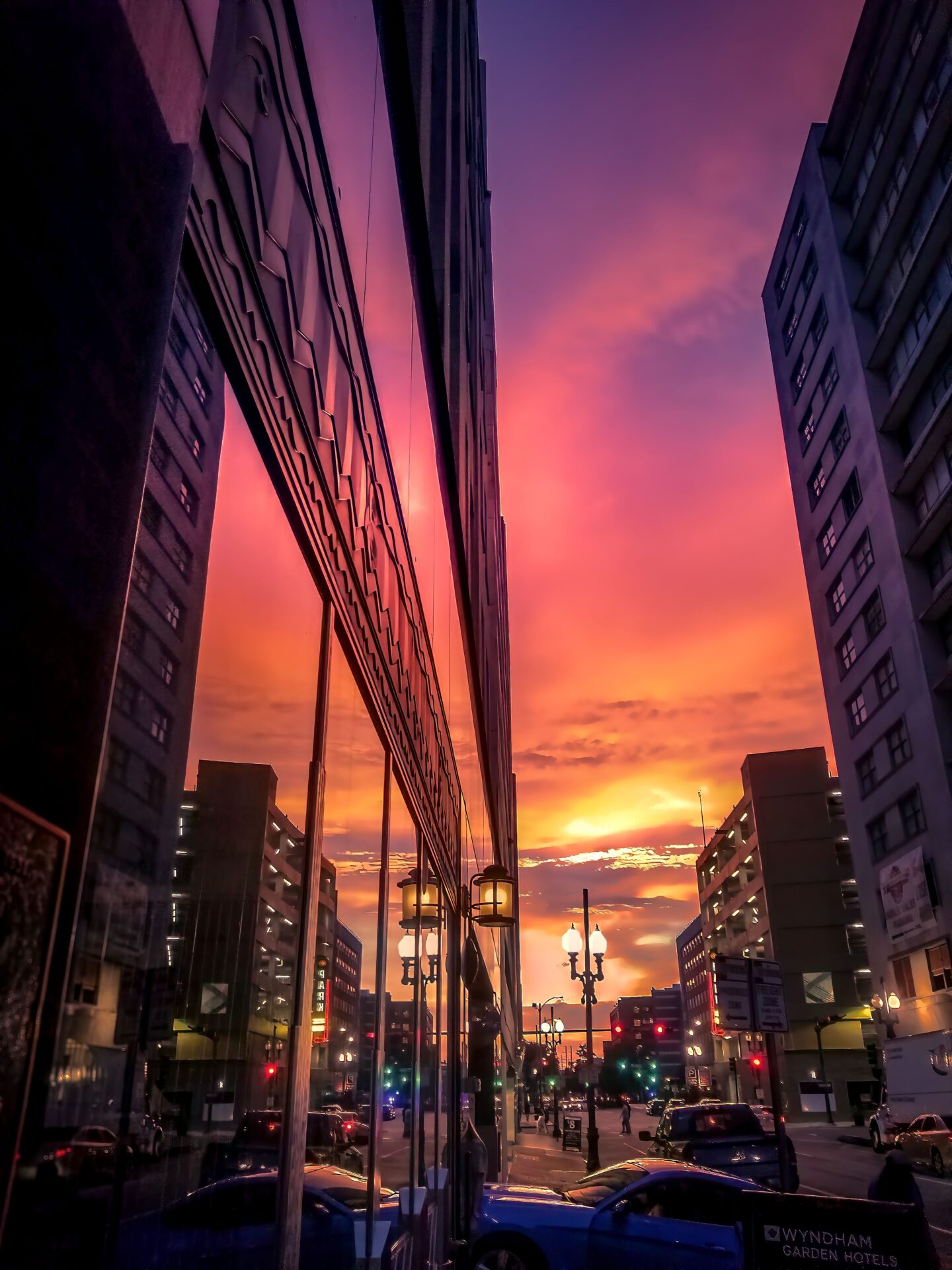 Sunset in New Orlean