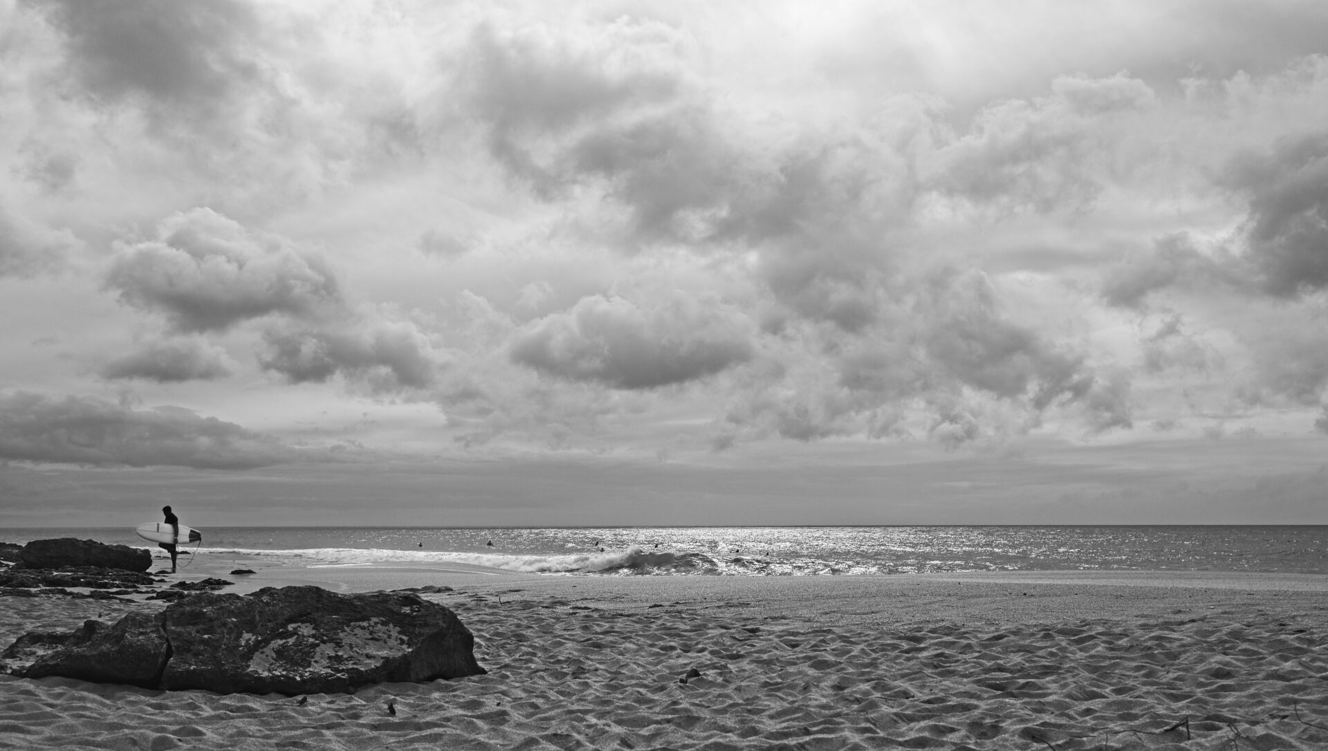 The Lone Surfer