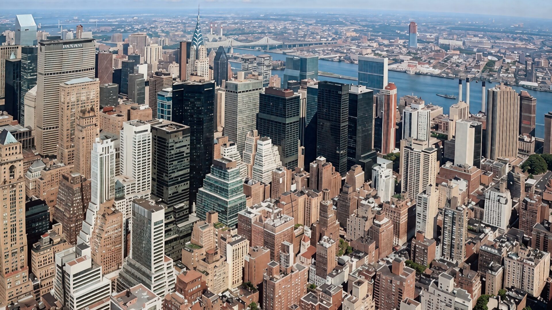New York from Empire State Building