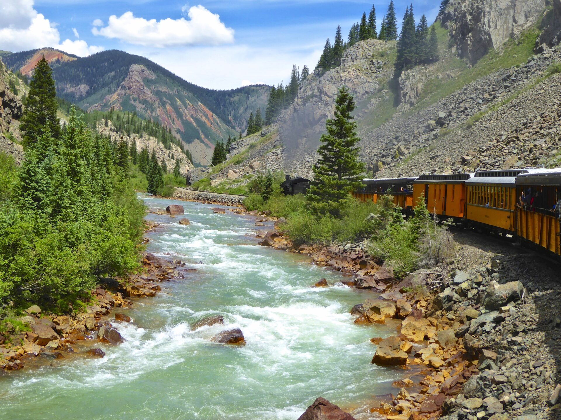 Riding the Narrow Gauge Railroad