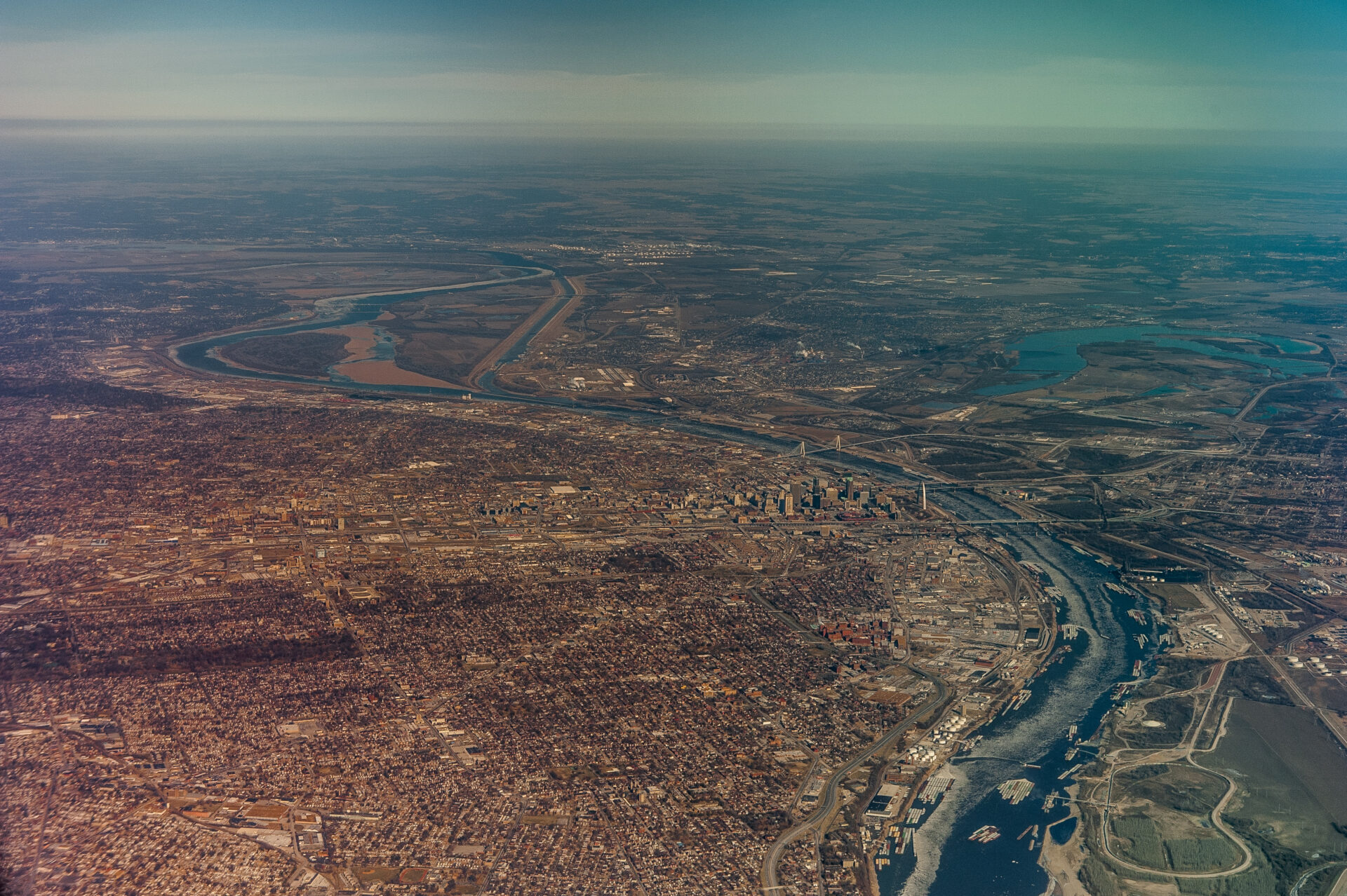 Aerial View – St Louis, Missouri