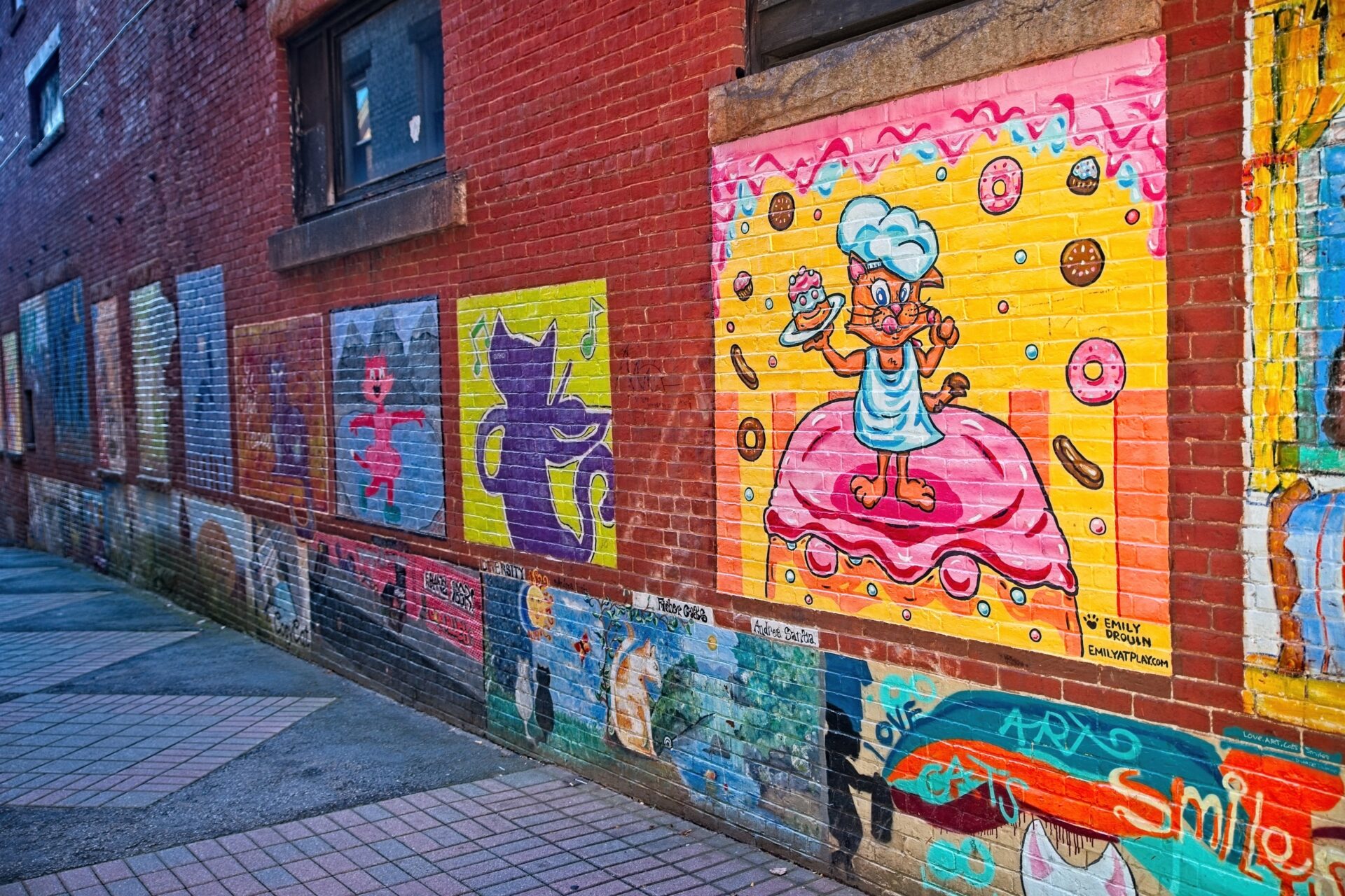 Cat Alley, Manchester, NH