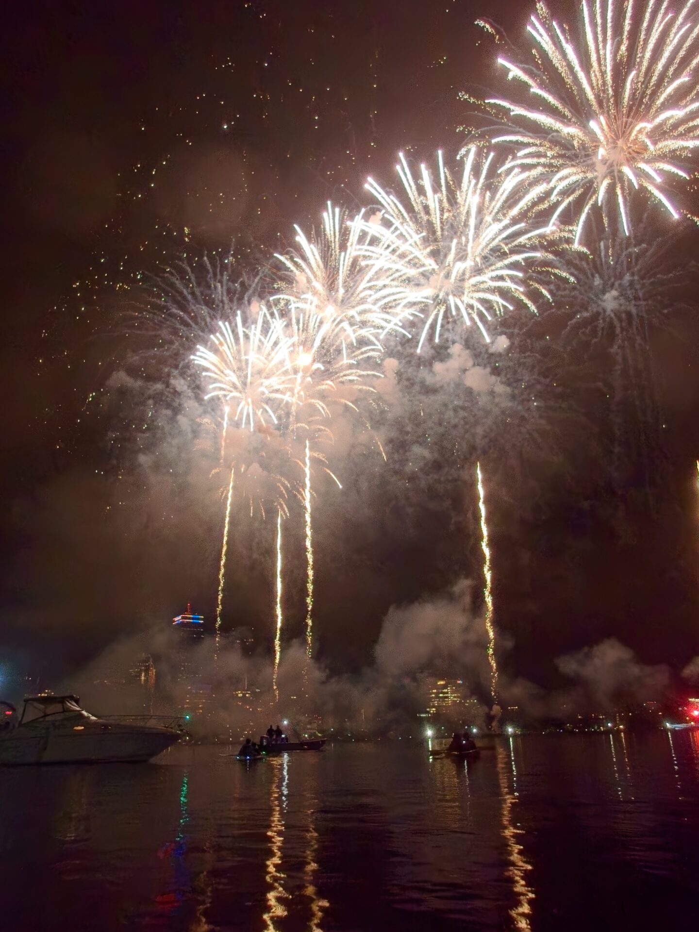 Boston, Massachusetts Independence Firework on the Charles