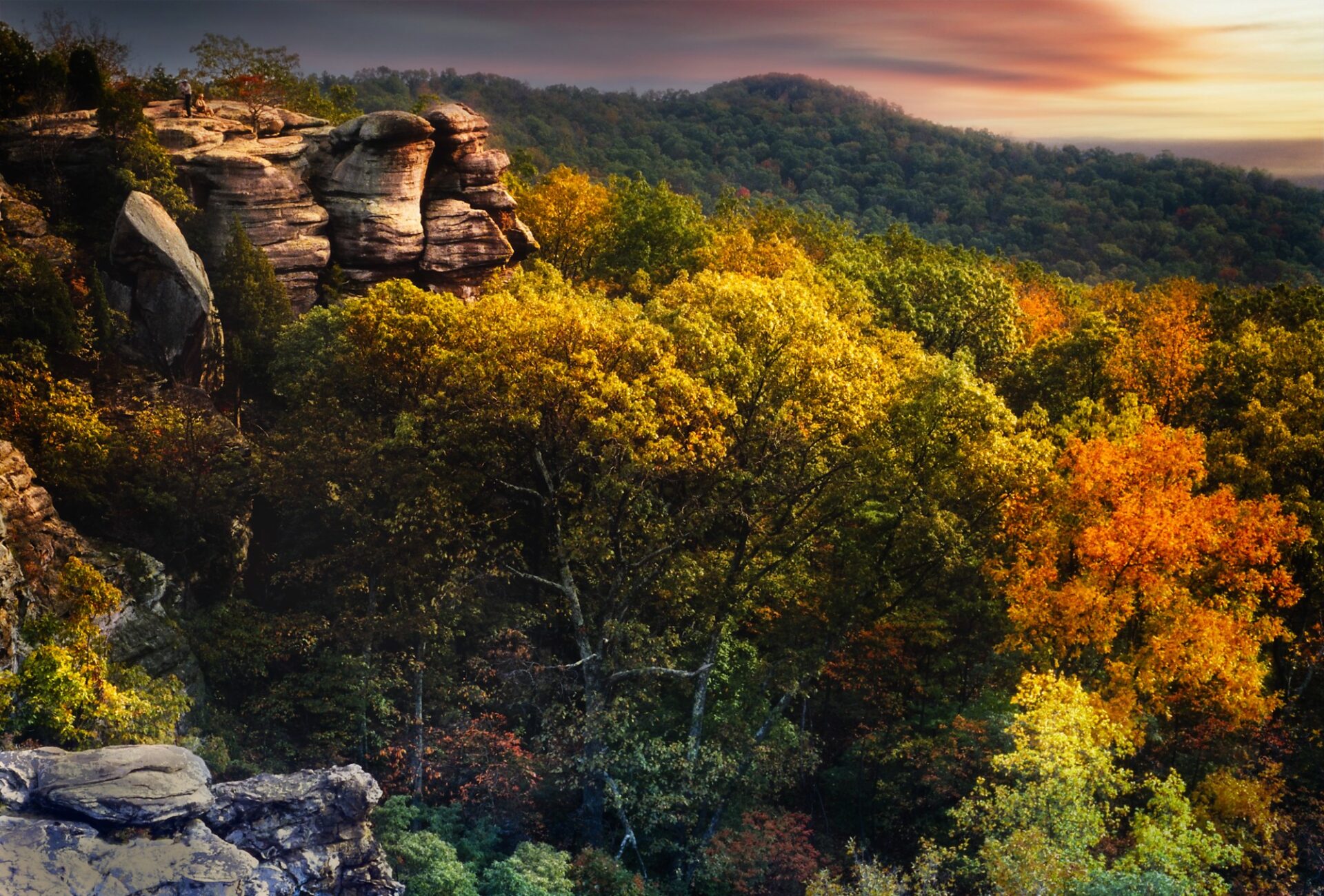 Autumn At The Gods