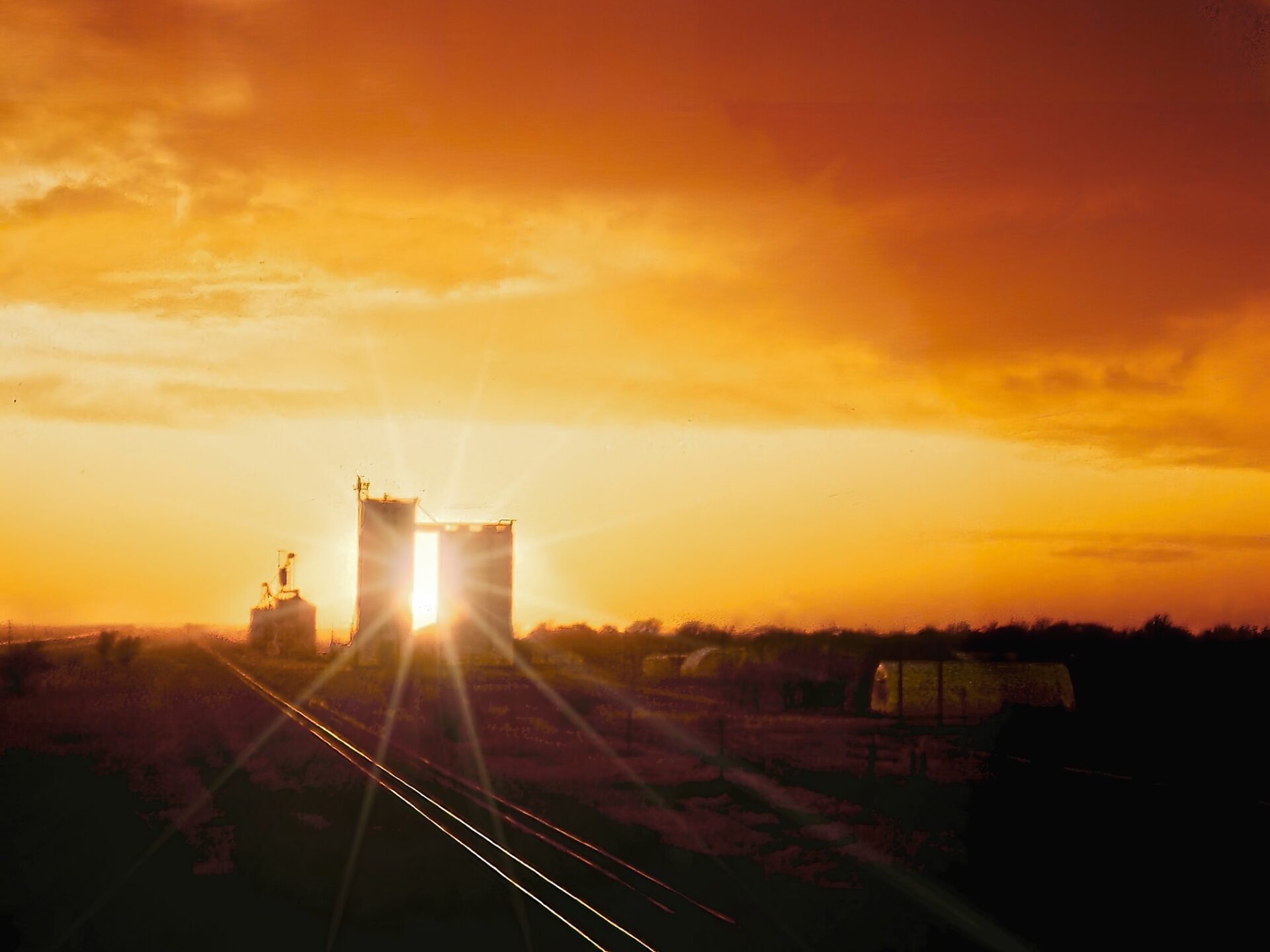 1985 Kansas Sunset