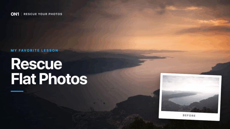 My Favorite Lesson: Rescuing Flat Landscapes