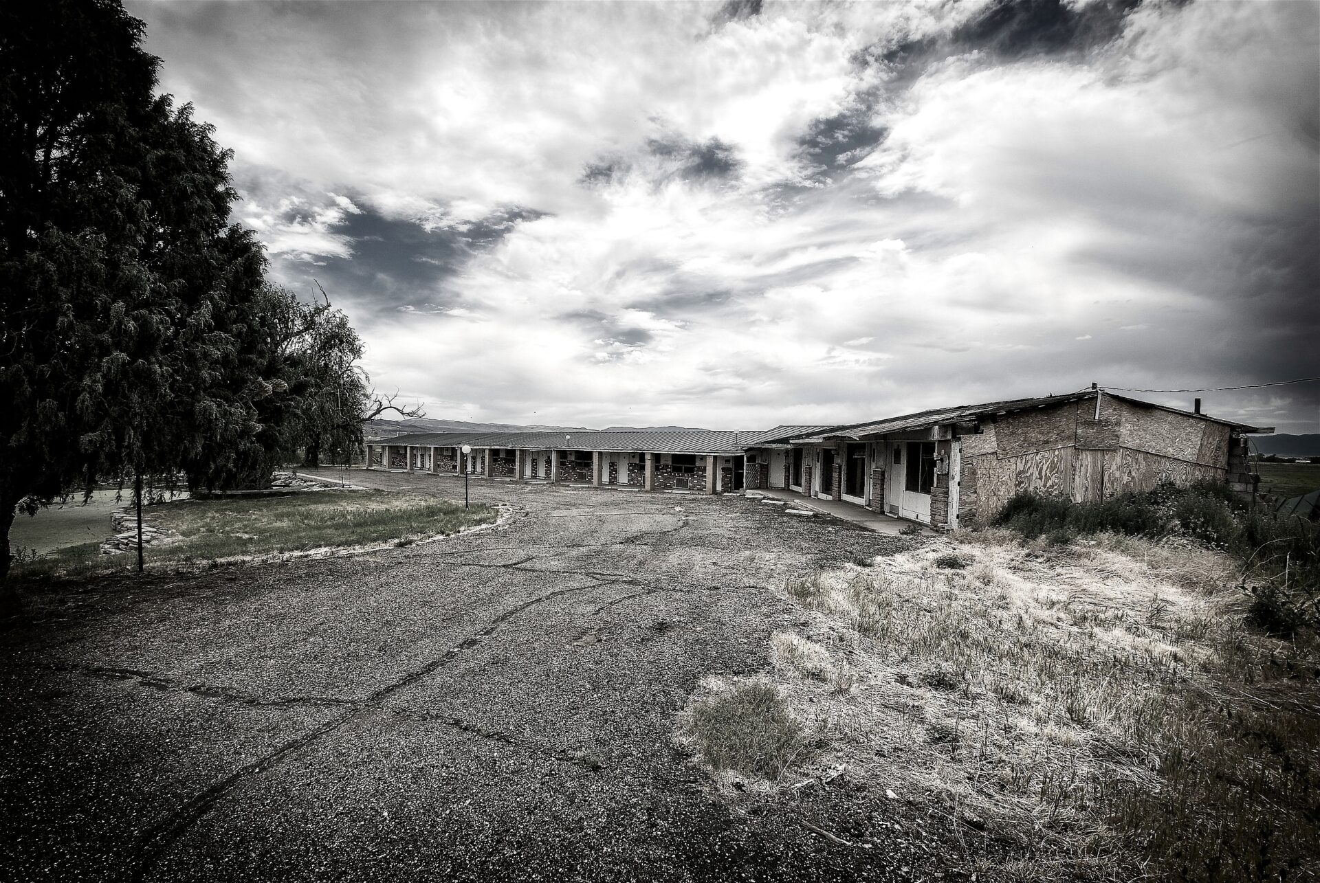 Abandoned Motel outside Beaver, Utah