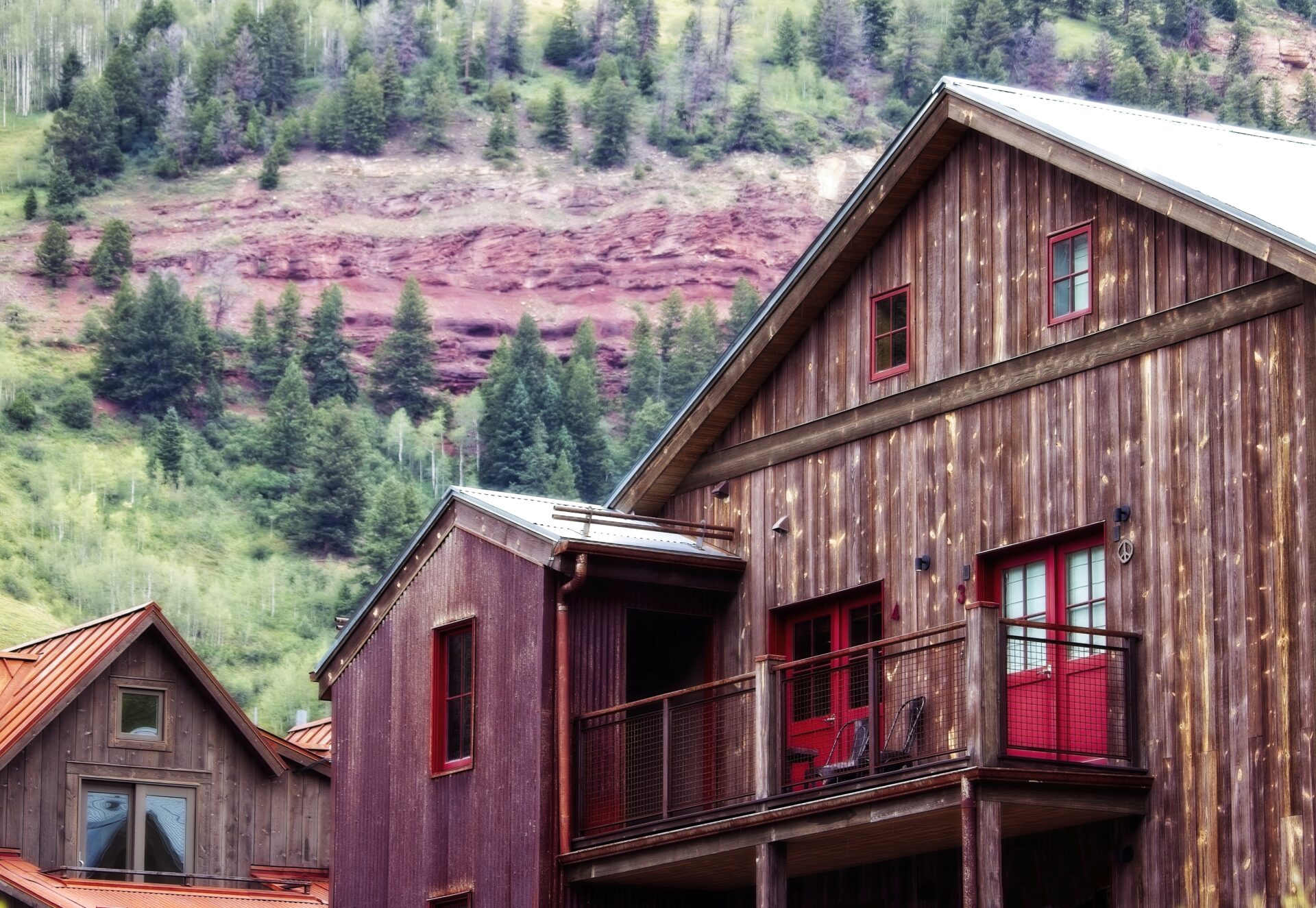 Telluride Colorado Mountain Side