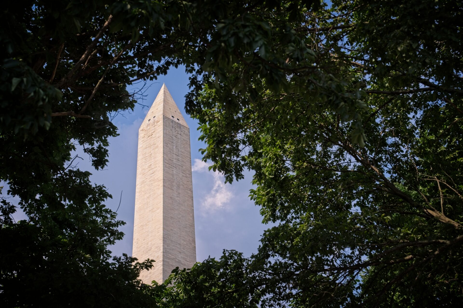 Framed Obelisk, Washington, DC
