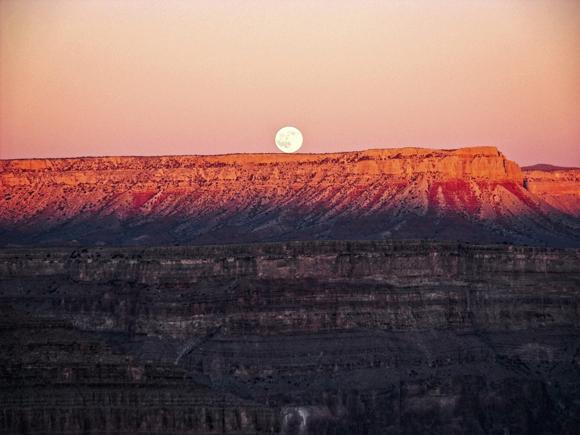 Moon rise Sunset