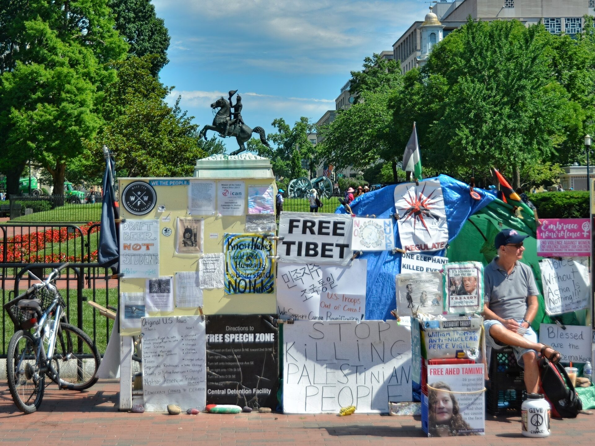 Free speech zone