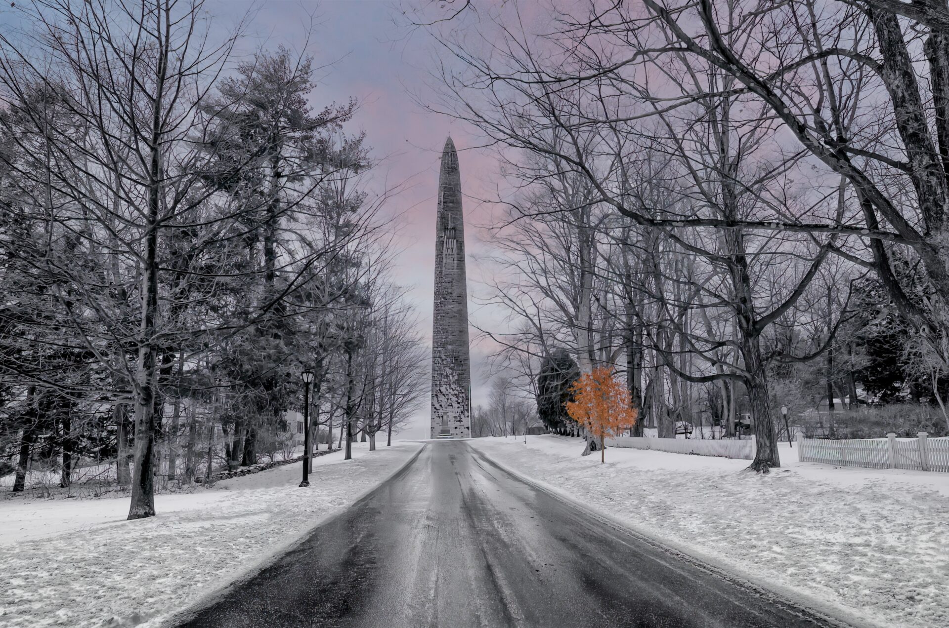Cold Evening in Vermont