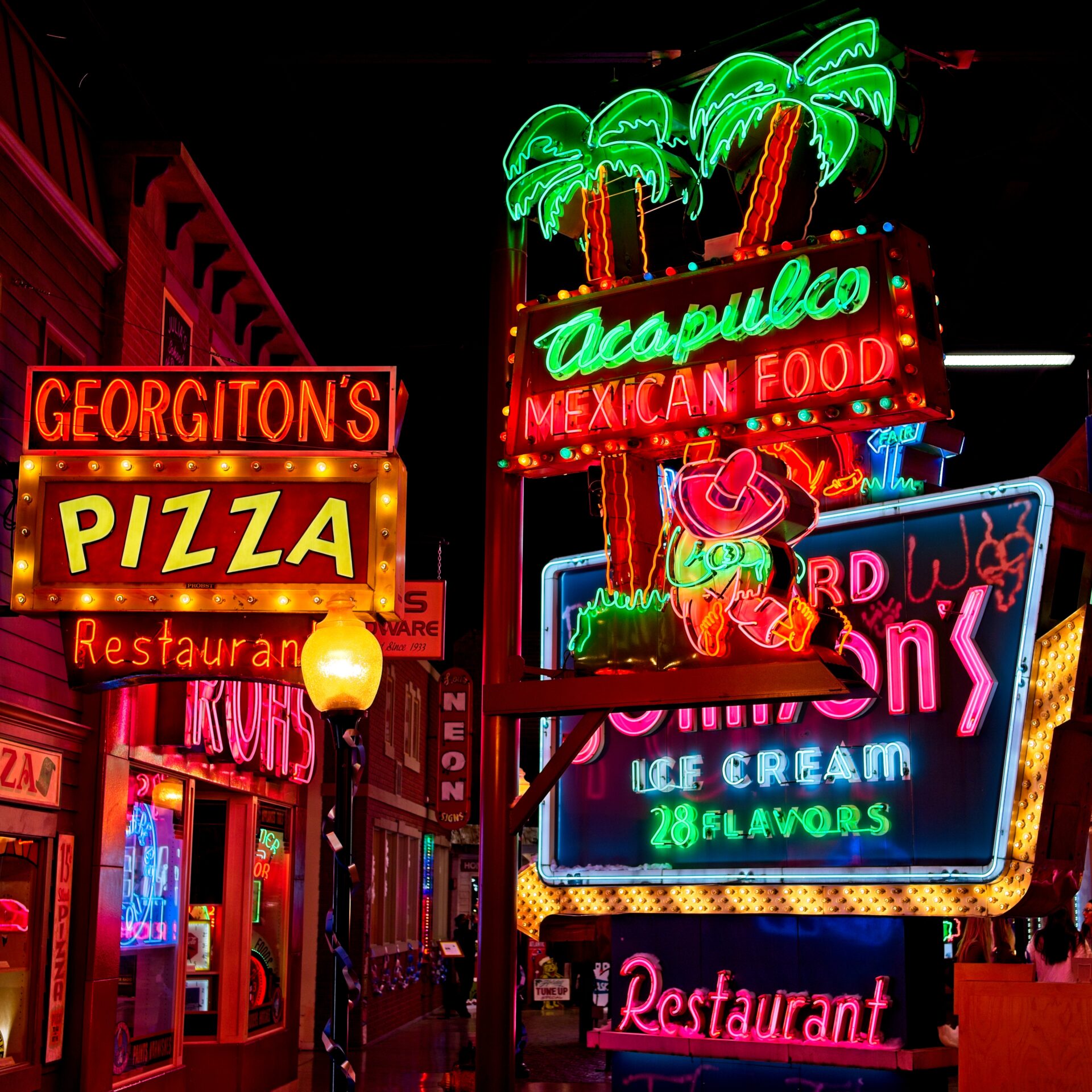 American Sign Museum Display in Cincinnati, Ohio