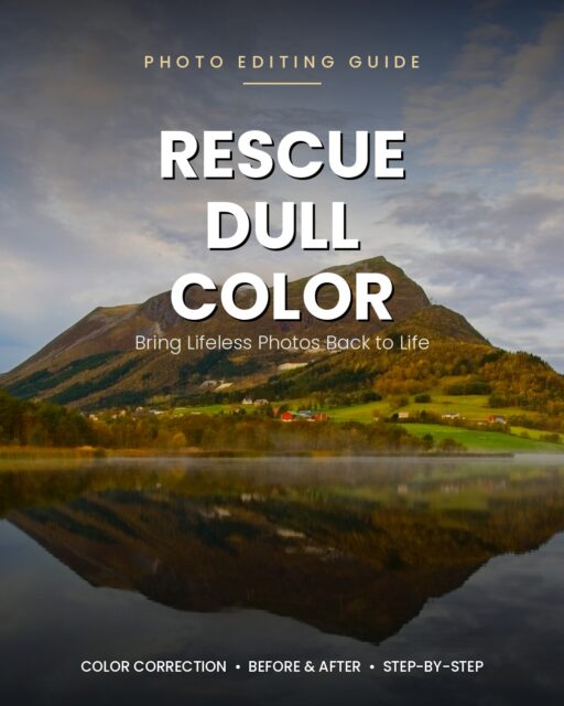 Color Enhancer rescuing dull, lifeless color in ON1 Photo RAW 2026