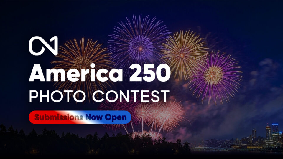ON1 America's 250th Anniversary Photo Contest announcement graphic