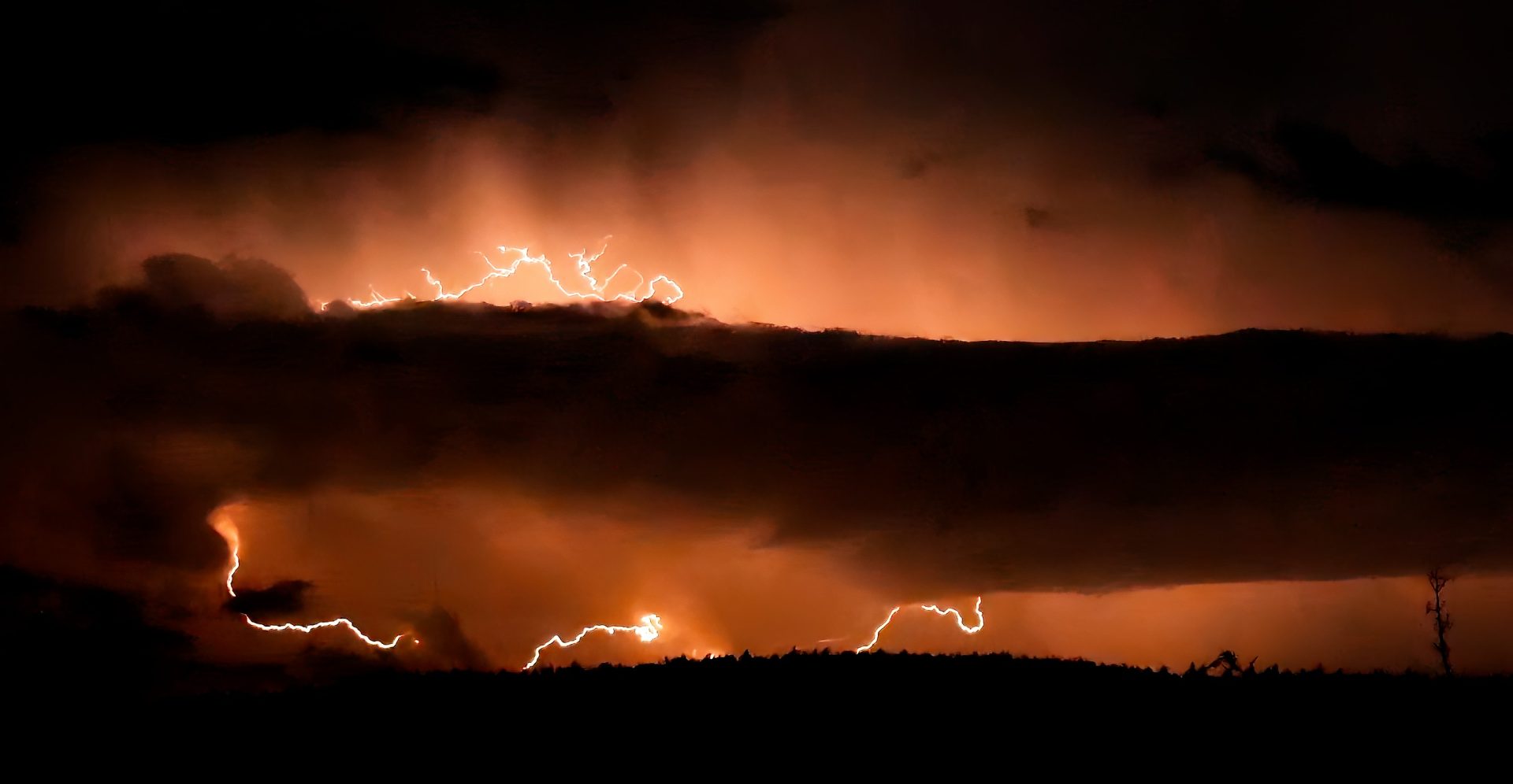 Fire in the sky
