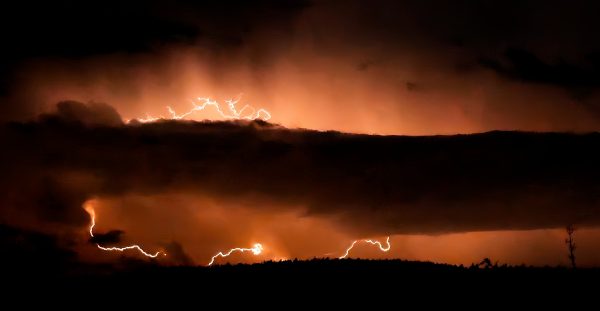 Fire in the sky